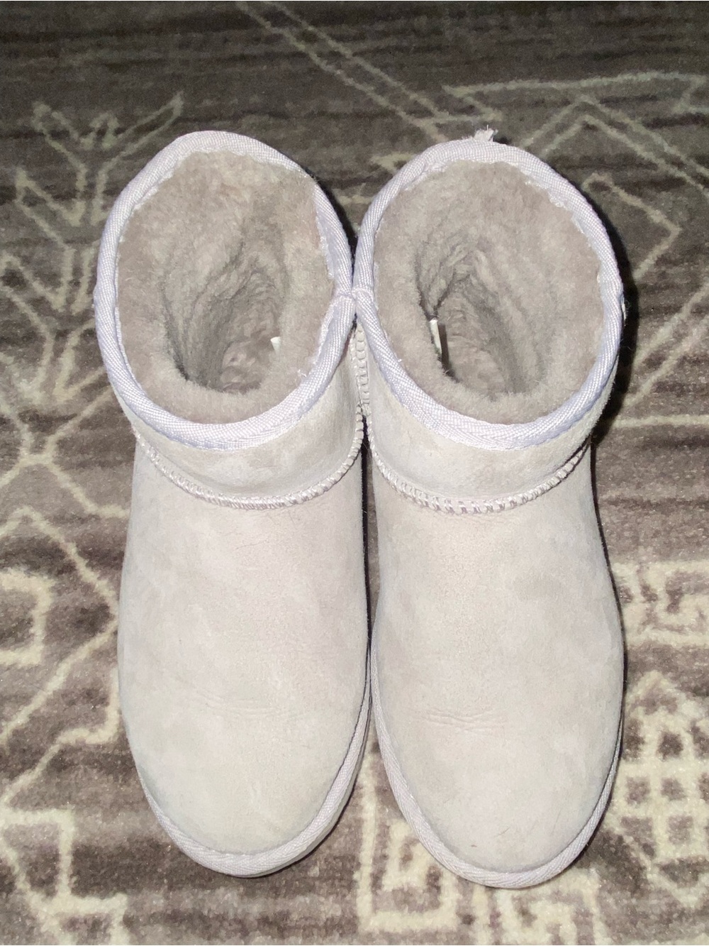 Emu Australia Stone Micro Stinger Suede Shearling Boots